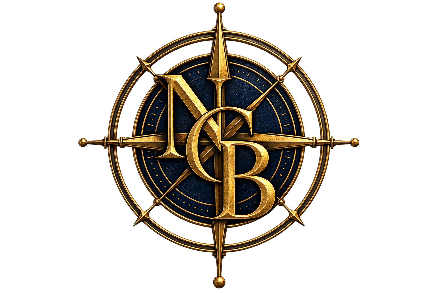 N C Branwell compass emblem