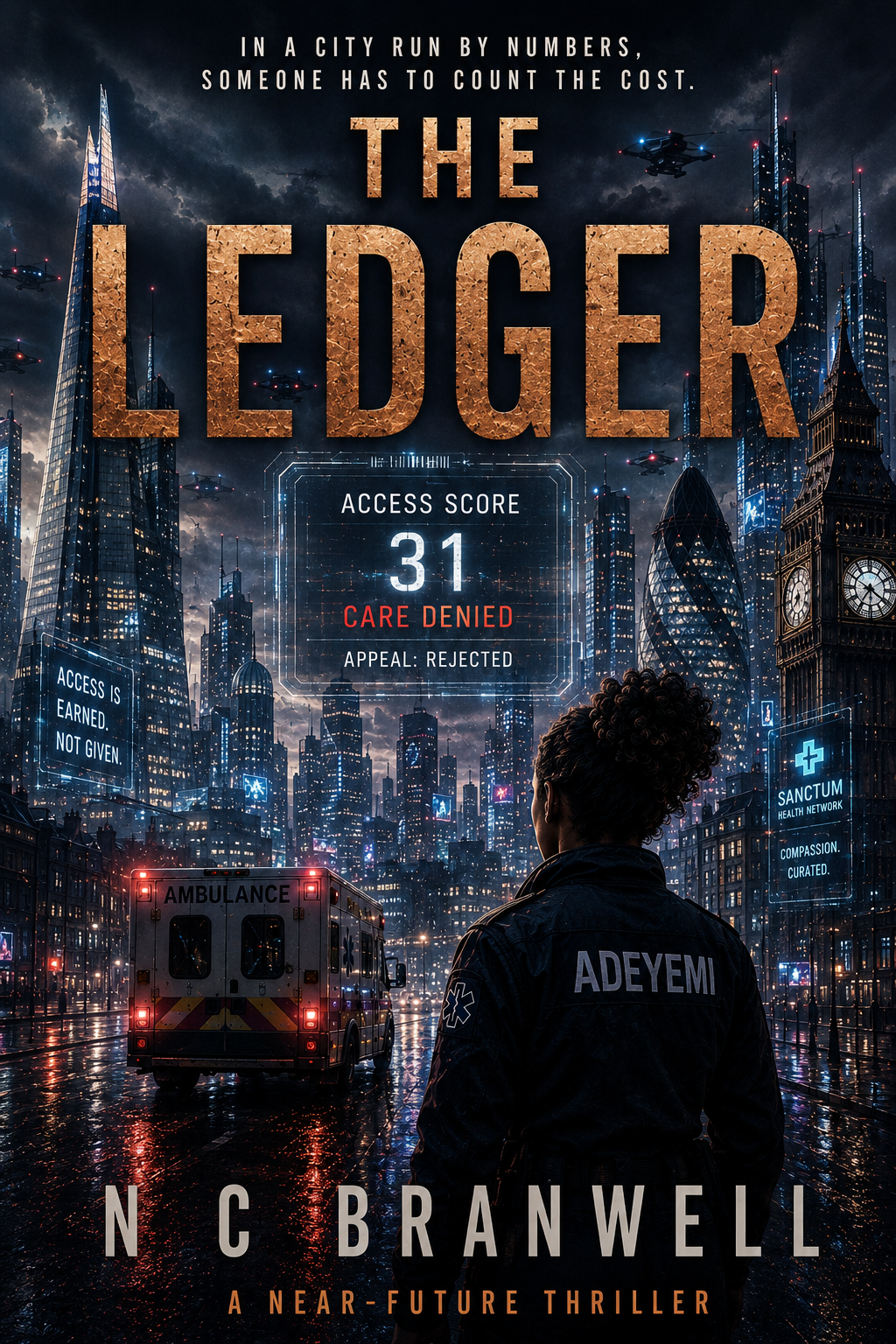 The Ledger book cover